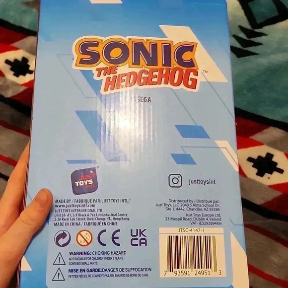 Sonic The Hedgehog Squishme - Picture 3 of 4